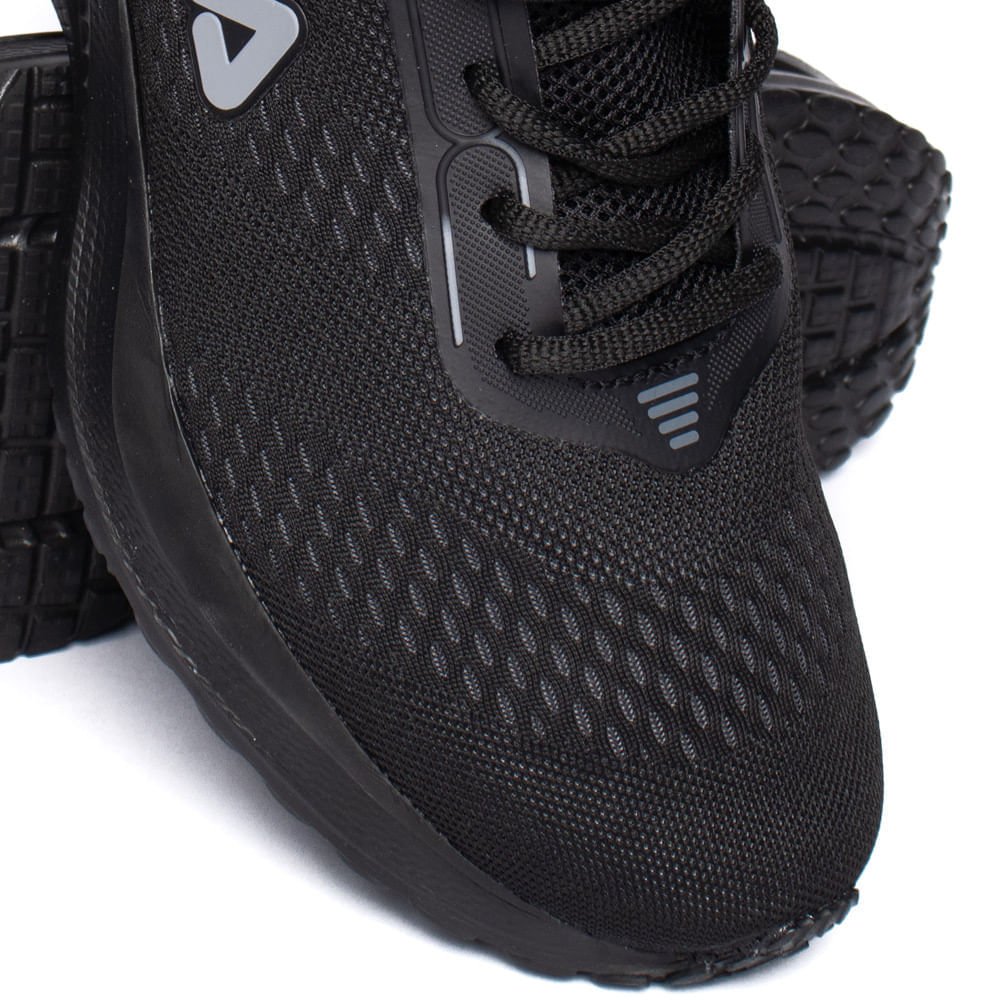 Tênis Masculino Fila Rise Up Preto/Cinza Preto 5