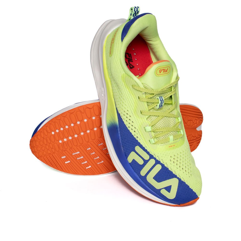 Tênis Masculino Fila Racer Speedzone Verde/Azul Verde 5