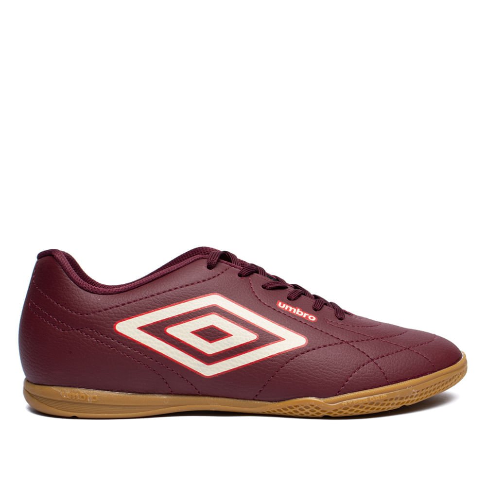 Chuteira Futsal Umbro Class Footballer Hypergrip Vinho