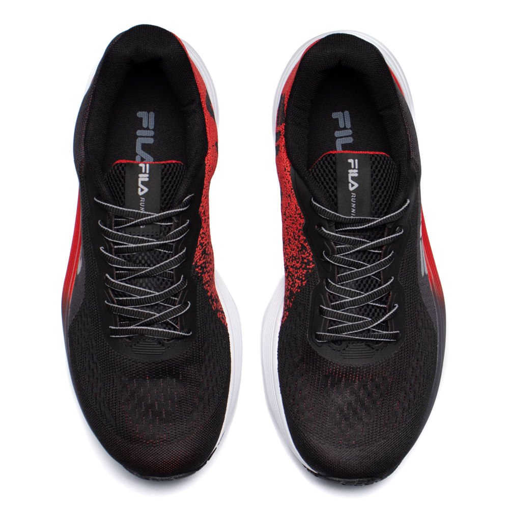 Tênis Masculino Fila Agile Preto/Cinza Preto 4