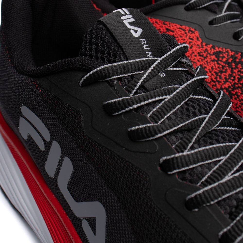 Tênis Masculino Fila Agile Preto/Cinza Preto 5