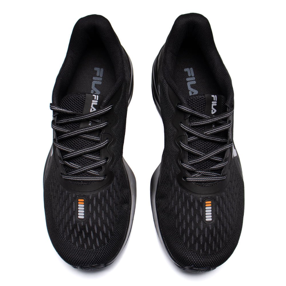 Tênis Masculino Fila Comet 2 Eva Preto/Laranja Preto 3