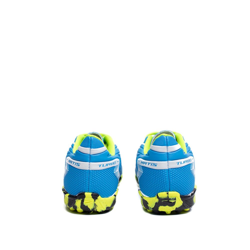Chuteira Society Infantil Penalty Matis Xxvi Azul/Verde Azul 3