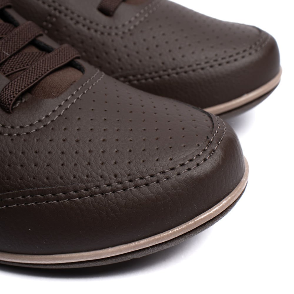Tênis Feminino Kolosh Hades Calce Fácil Casual Marrom Marrom 6