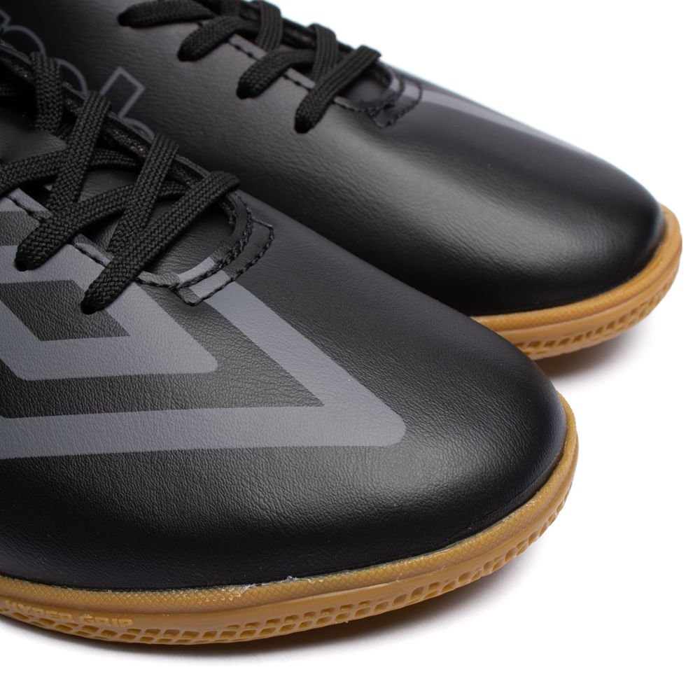 Chuteira Masculina Umbro Futsal Kick Hypergrip Preto/Cinza Preto 6