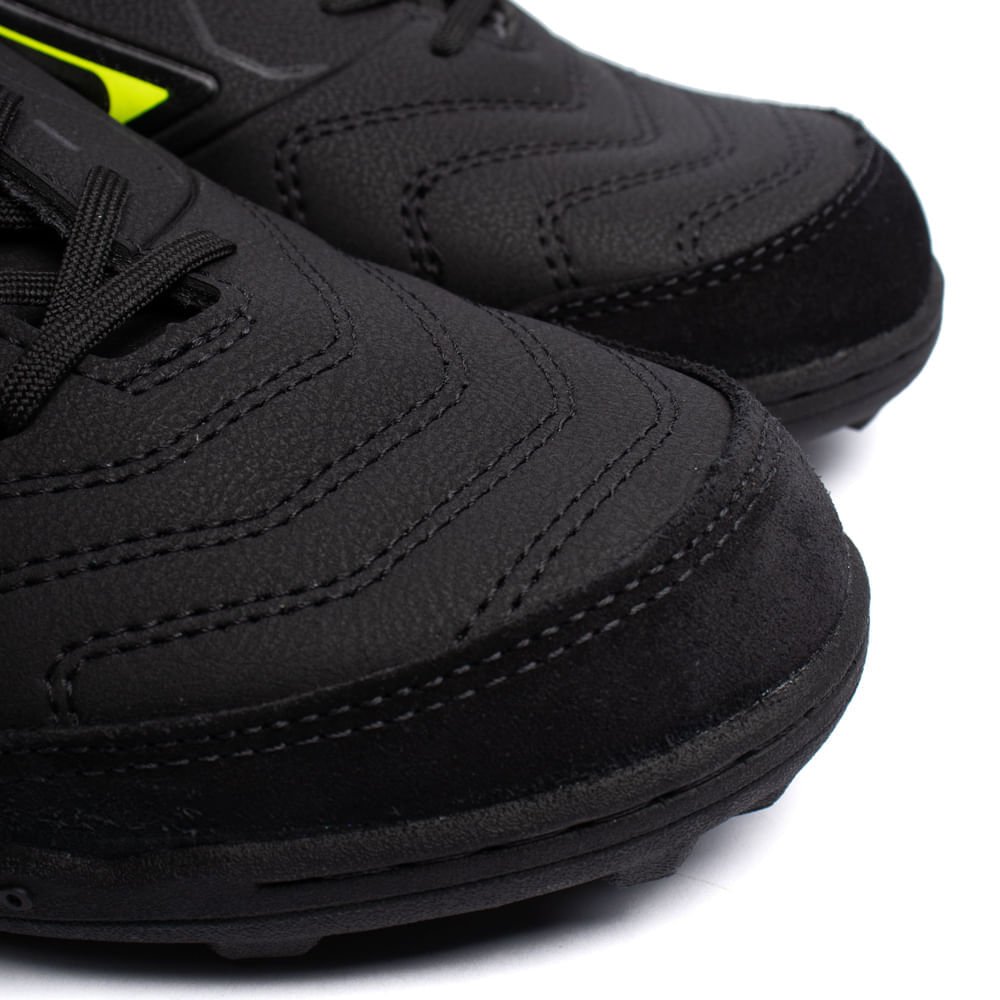 Chuteira Society Umbro Pro 5 Bump Club Esportivo Preto/Verde Preto 7