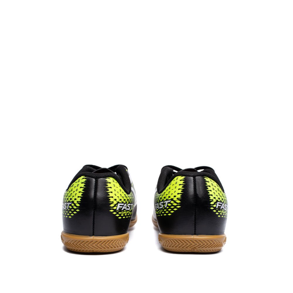 Chuteira Futsal Infantil Umbro Fast Ii Jr Tração Preto/Verde Preto 3