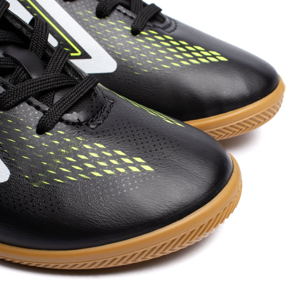 Chuteira Futsal Infantil Umbro Fast Ii Jr Tração Preto/Verde Preto 6