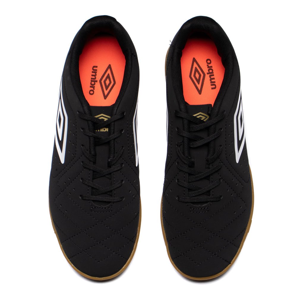 Chuteira Futsal Umbro Neo Striker Ii Hypergrip Preto/Branco Preto 4