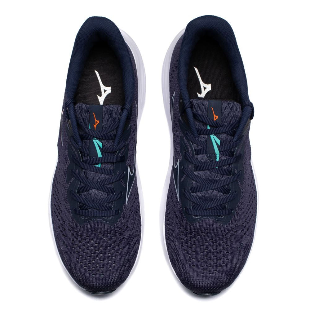 Tênis Masculino Mizuno Lively Corrida Marinho Azul 4