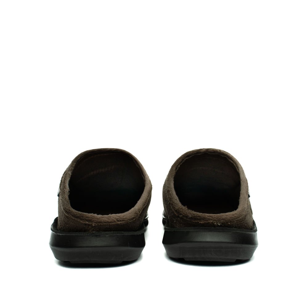 Pantufa Masculina Pegada Atoalhado Soft Touch Musgo Verde 3