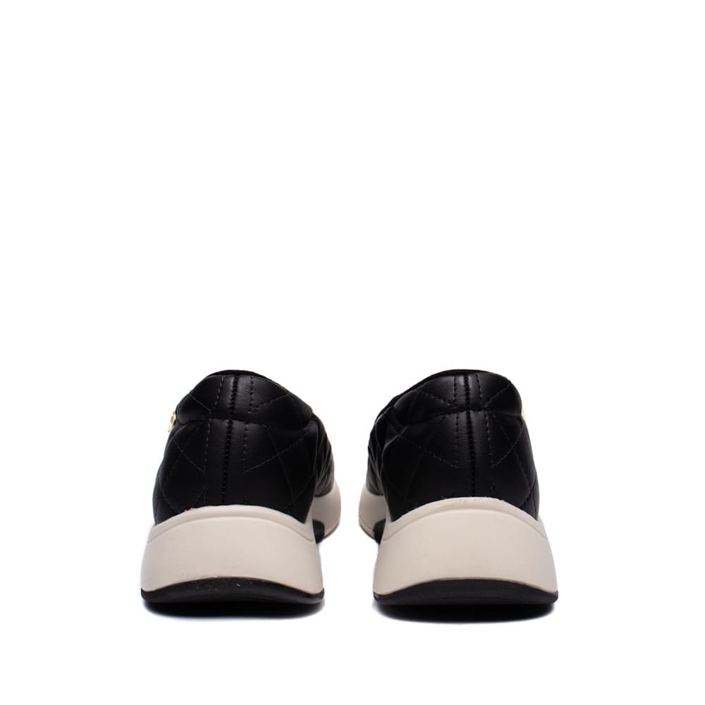 Tênis Feminino Modare Matelassê Conforto Preto Preto 3