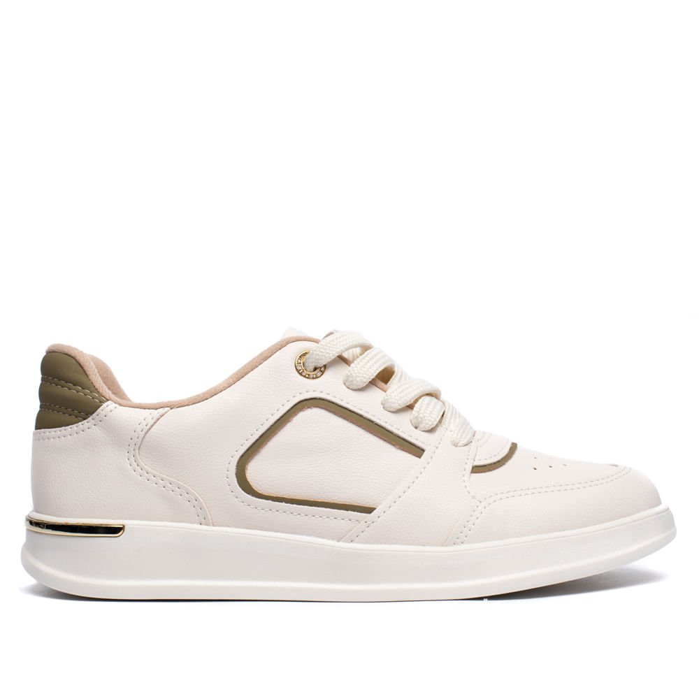 Tênis Feminino Modare Casual Branco/Verde