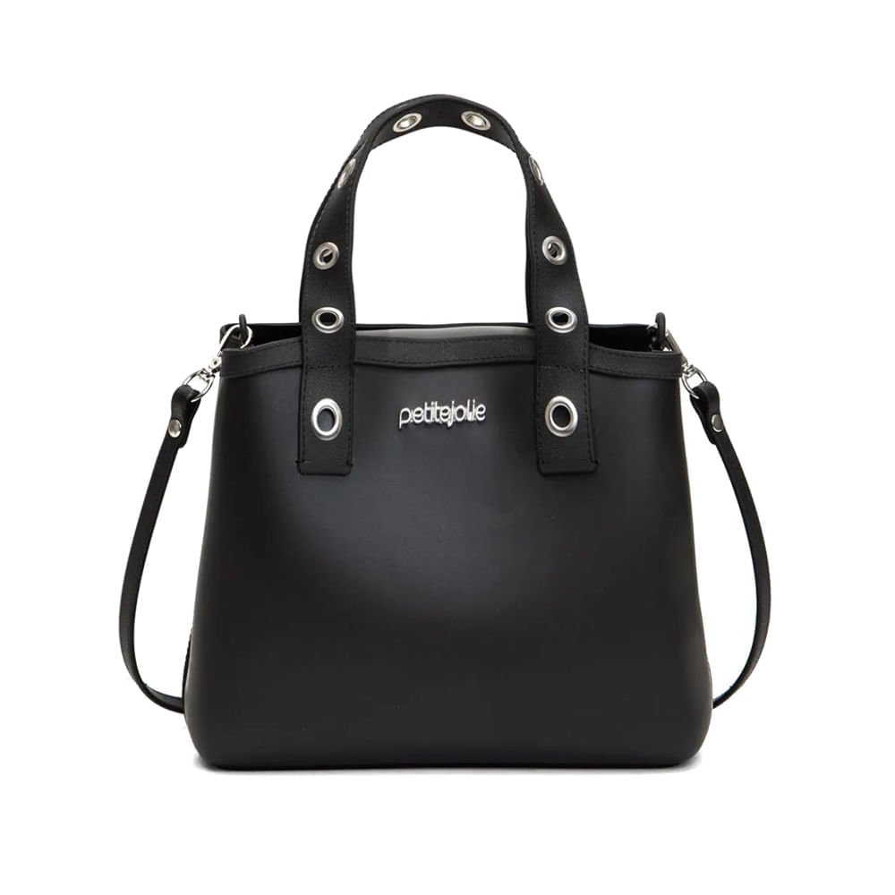 Bolsa Feminina Petite Jolie Tote Média Secret Preto