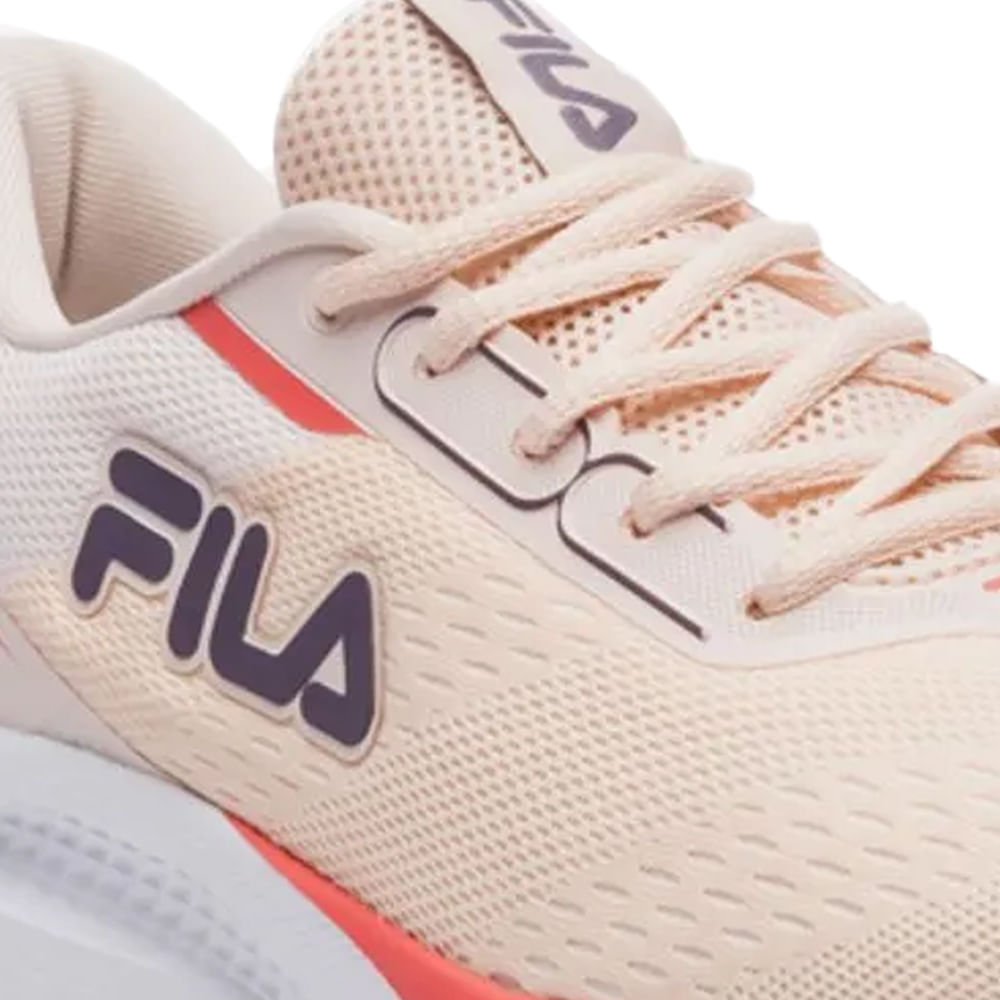 Tênis Feminino Fila Rise Up Energized Esportivo Bege/Rose Bege 6