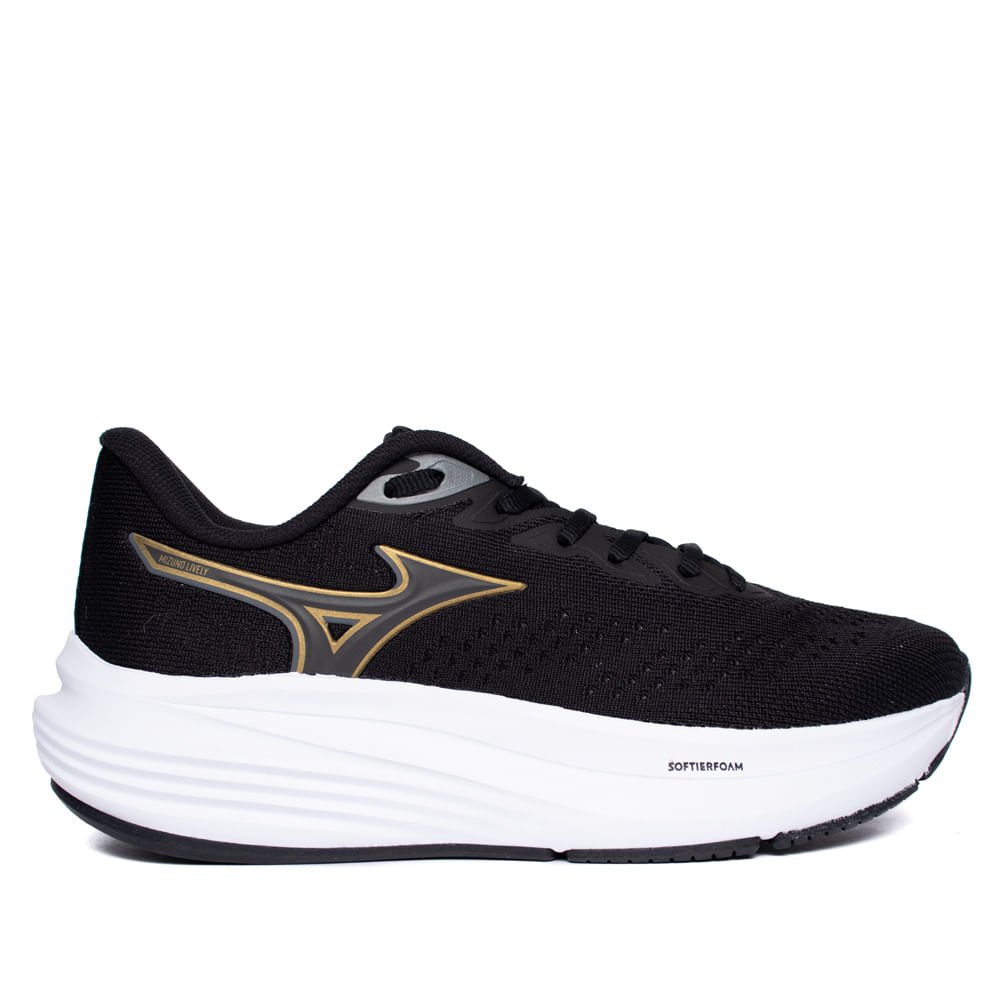 Tênis Masculino Mizuno Lively Esportivo Preto