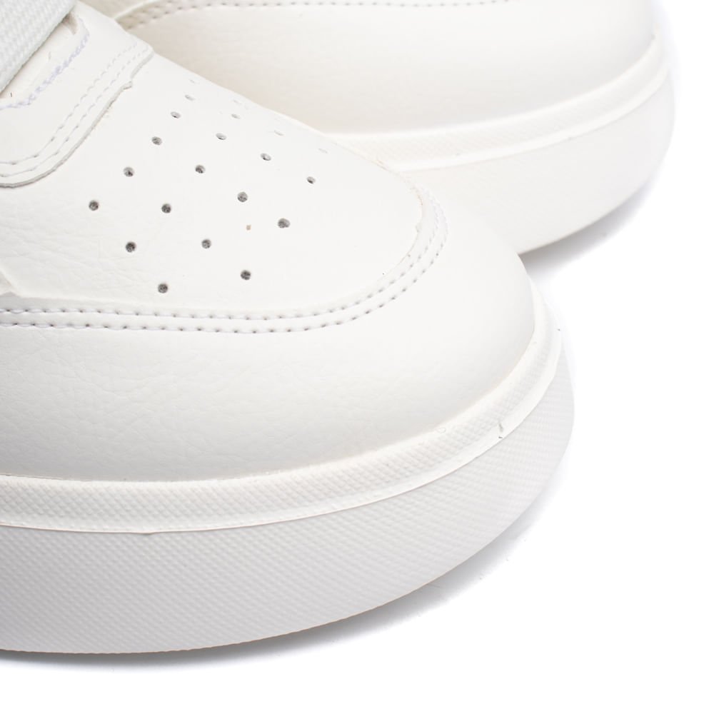 Tênis Feminino Petite Jolie Start Branco Branco 6