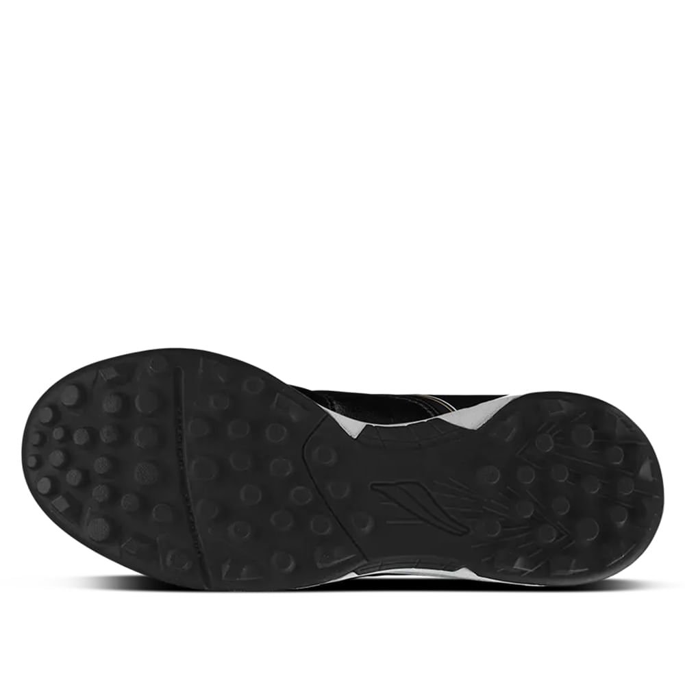 Chuteira Masculina Penalty Society Brasil 70 Preto/Dourado Preto 2
