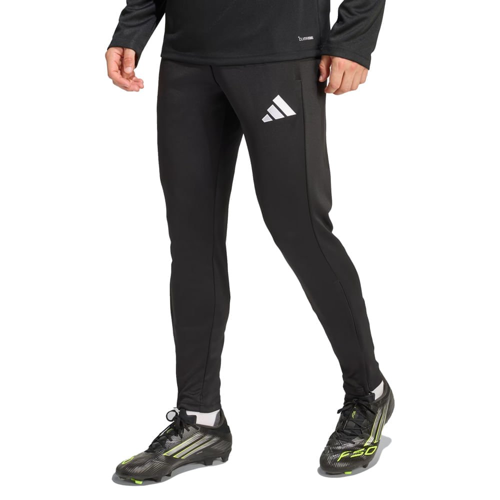 Calça Masculina Adidas Essentials 3 Listras Preto/Branco