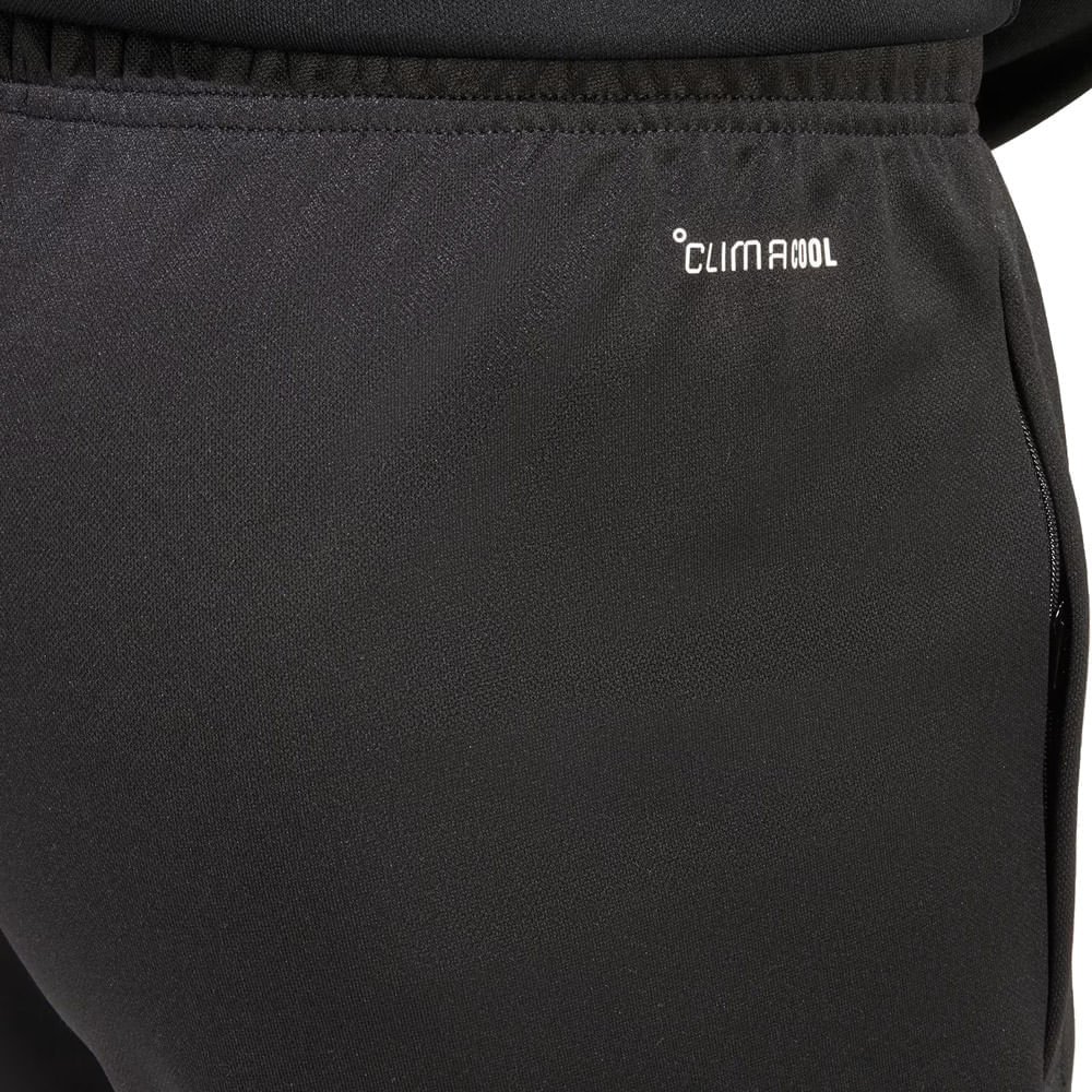 Calça Masculina Adidas Essentials 3 Listras Preto/Branco Preto 4