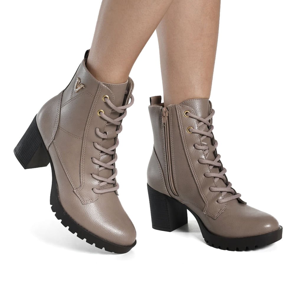 Coturno Feminino Via Marte Napa Burnished Marrom Claro Marrom 5