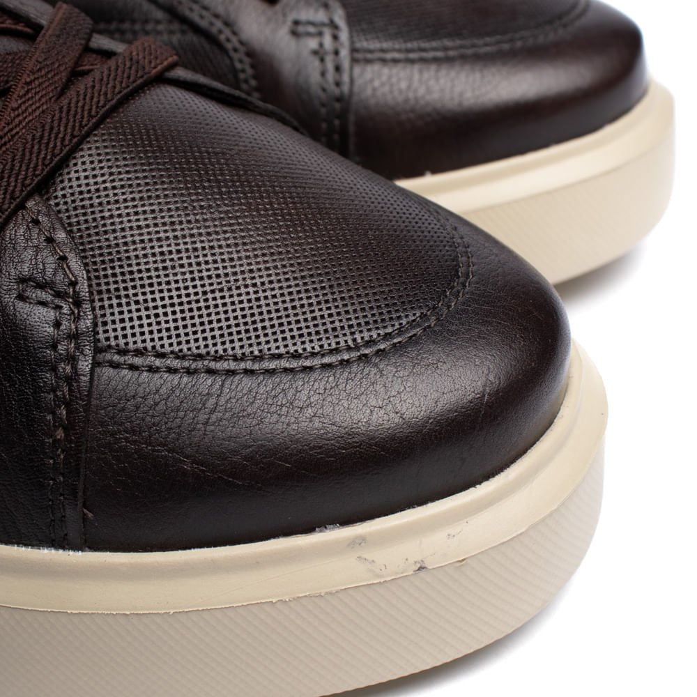 Sapatênis Masculino Ferracini Flip Classic Café Marrom 6