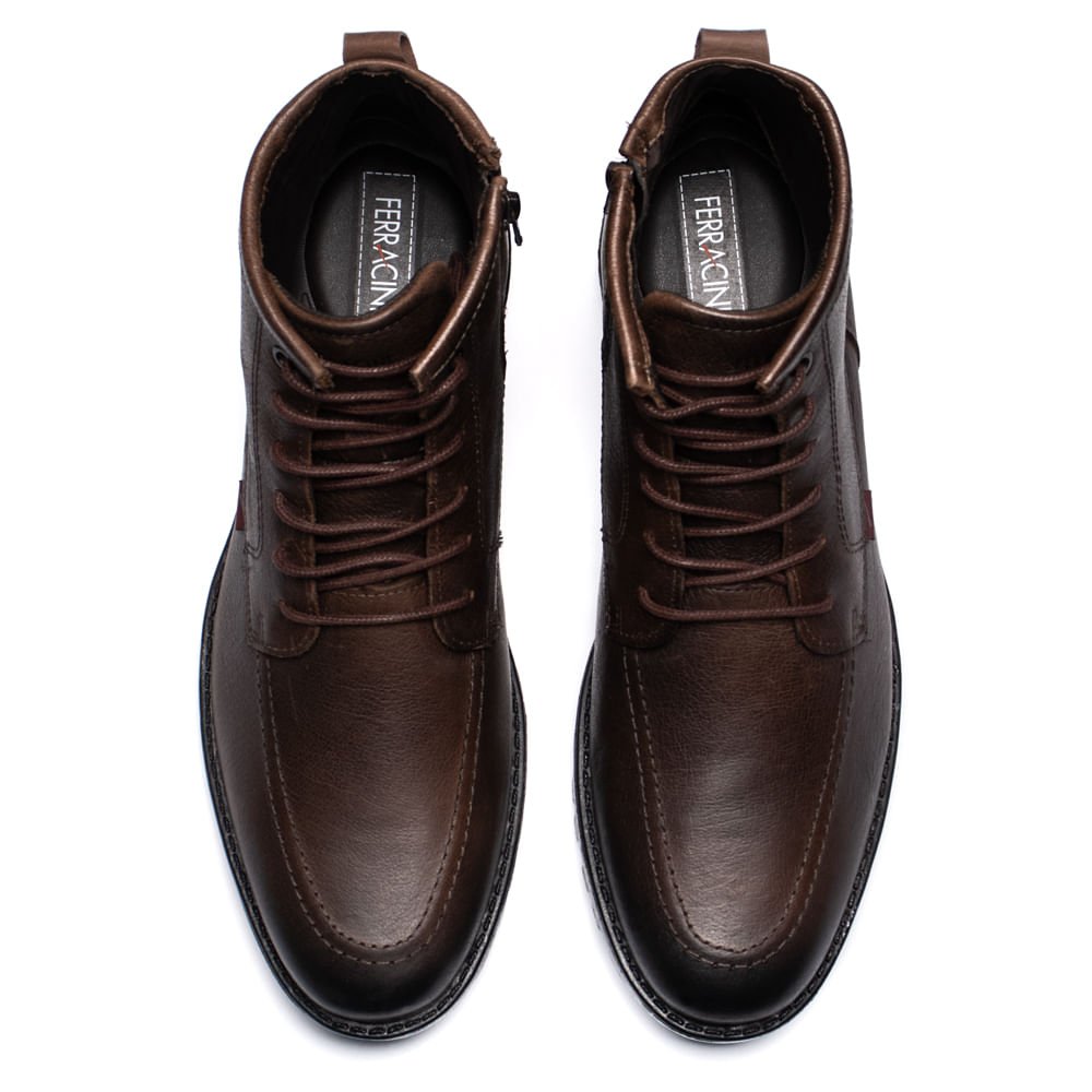Bota Masculina Ferracini Cross Couro Café Marrom 3