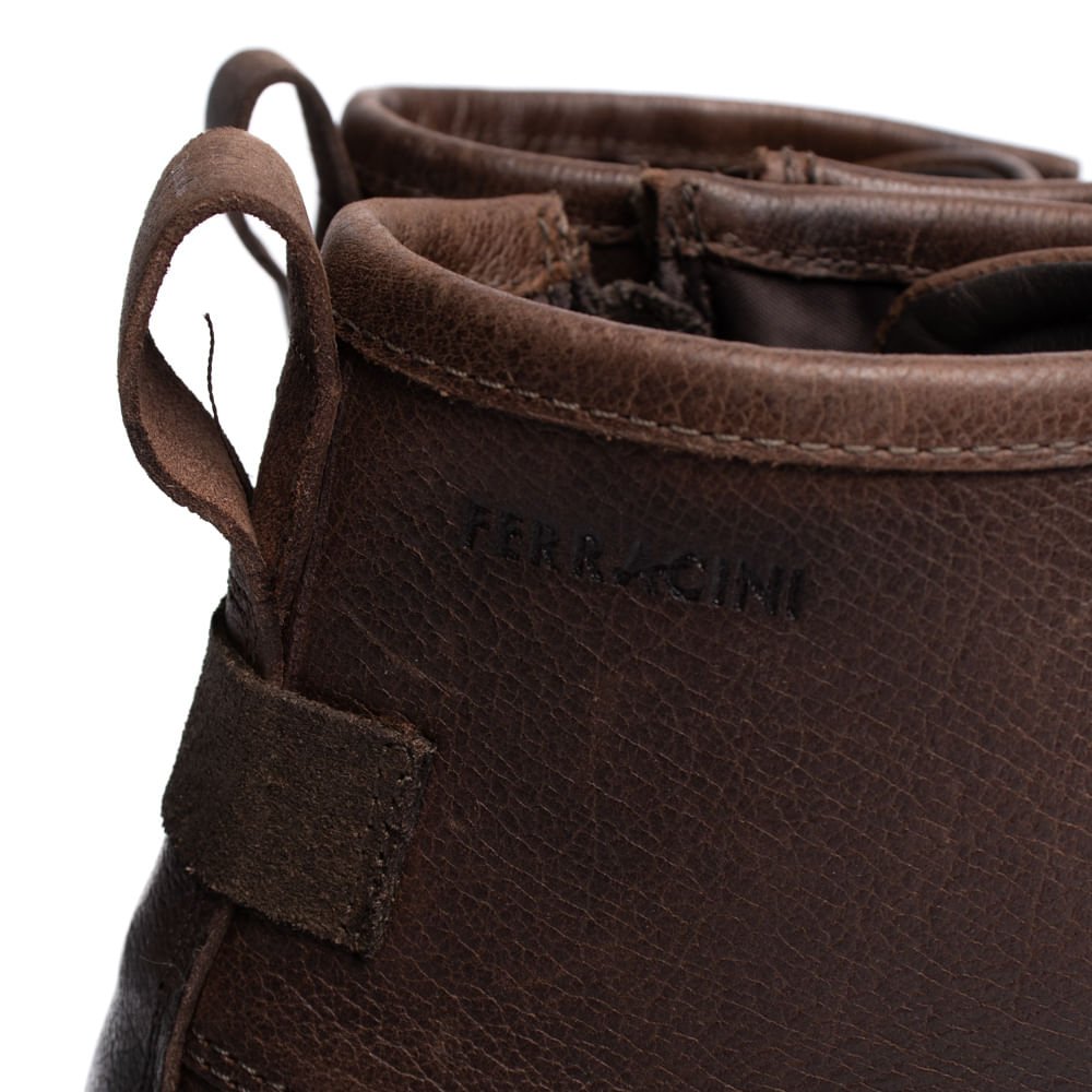 Bota Masculina Ferracini Cross Couro Café Marrom 6