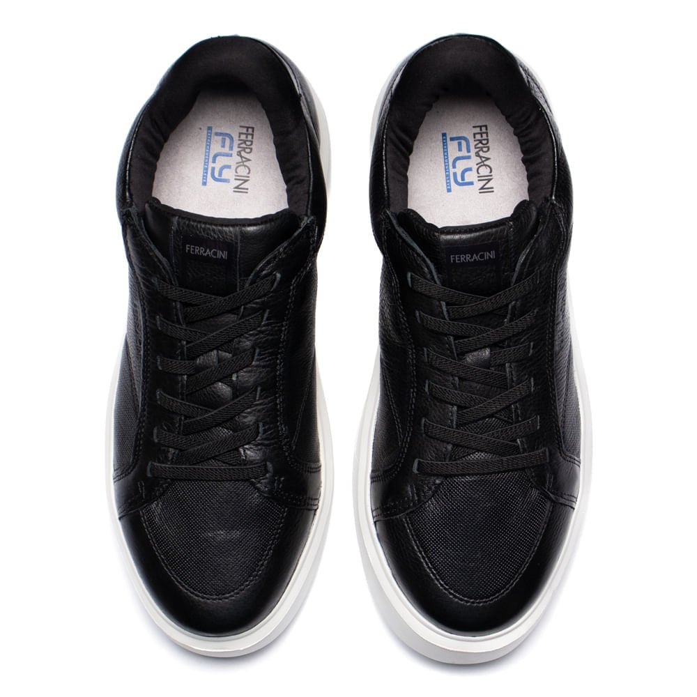 Sapatênis Masculino Ferracini Flip Classic Preto Preto 3
