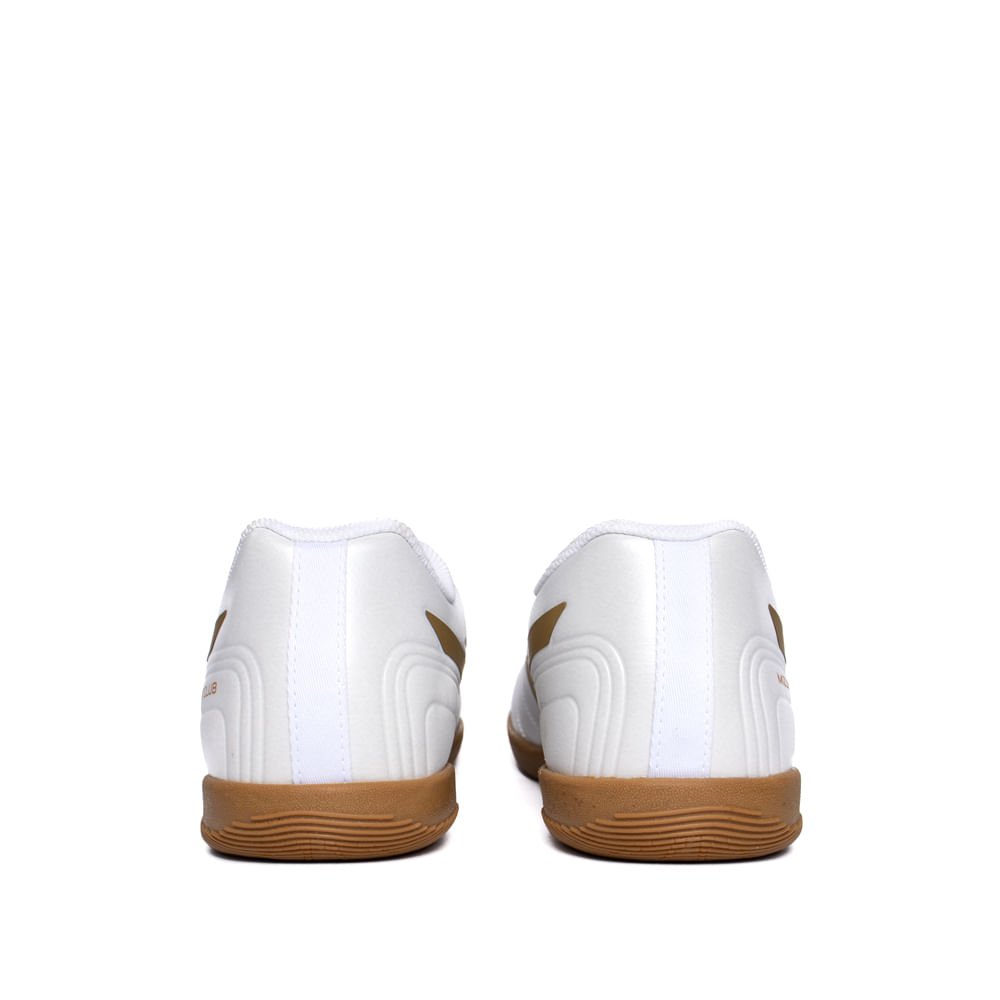 Chuteira Futsal Mizuno Regent Club Esportivo Branco/Dourado Branco 3