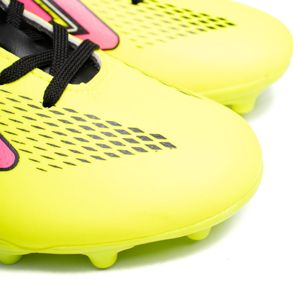 Chuteira Campo Infantil Umbro Pro 5 Fast Ii Jr Verde Limão Verde 5