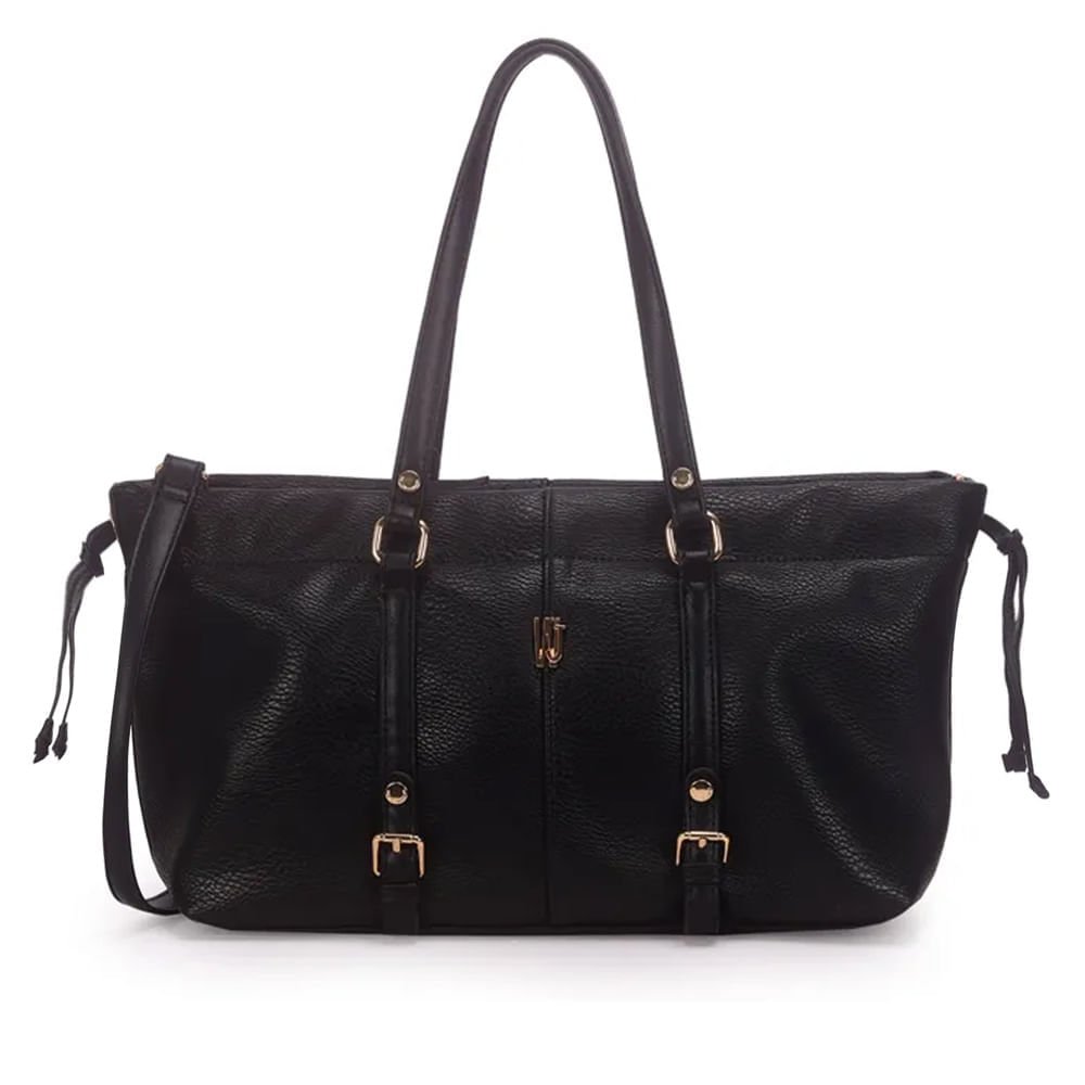 Bolsa Feminina Wj Tote Fivelas Preto