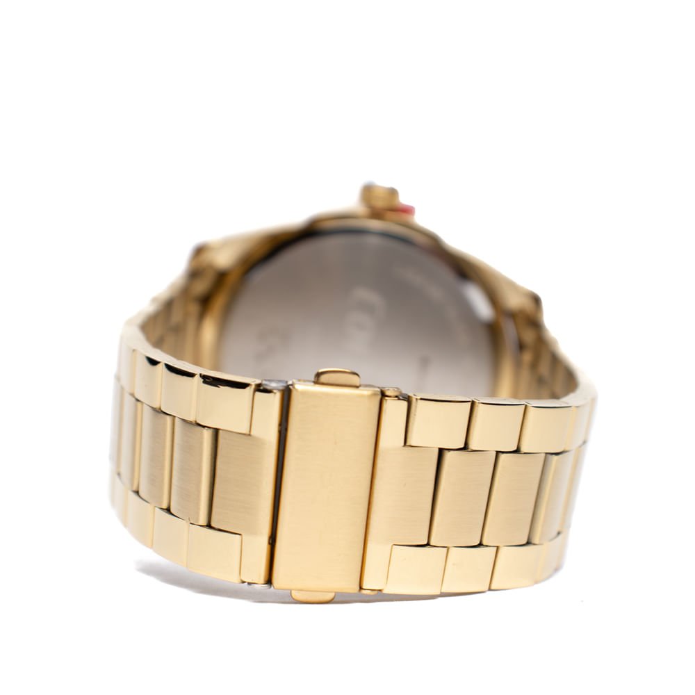 Relógio Masculino Condor Co2115nce/4a Speed Robusto Dourado Dourado 2
