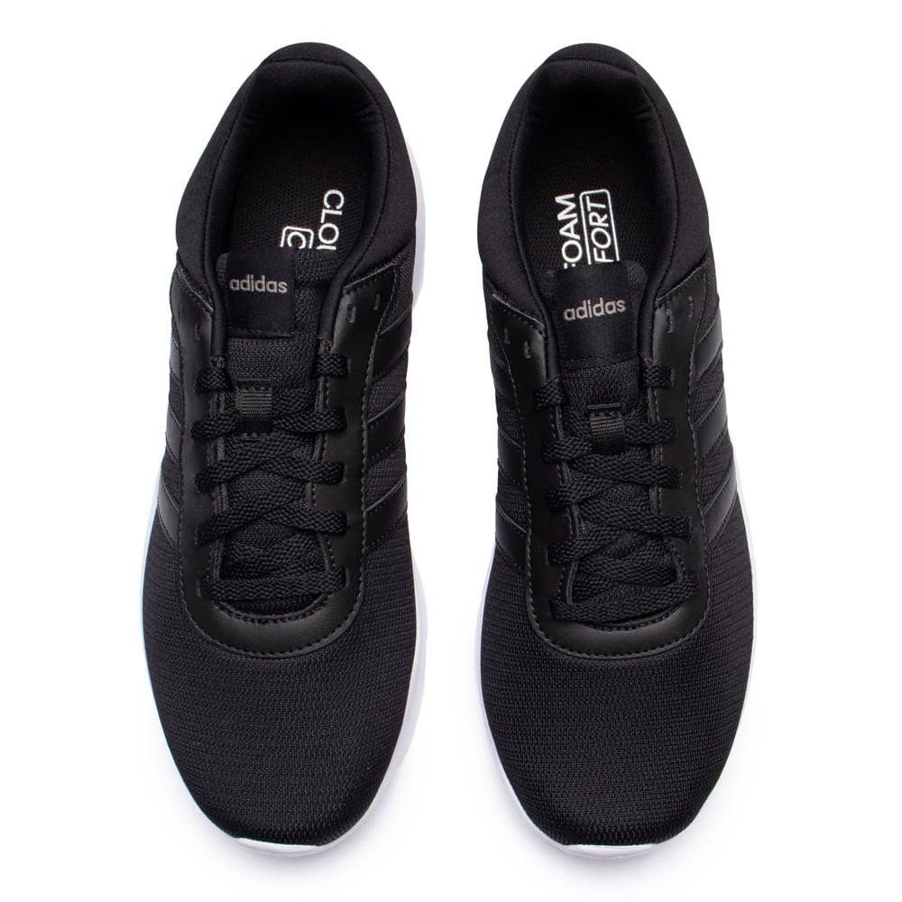 Tênis Feminino Adidas Lite Racer 4.0 Preto/Branco Preto 4