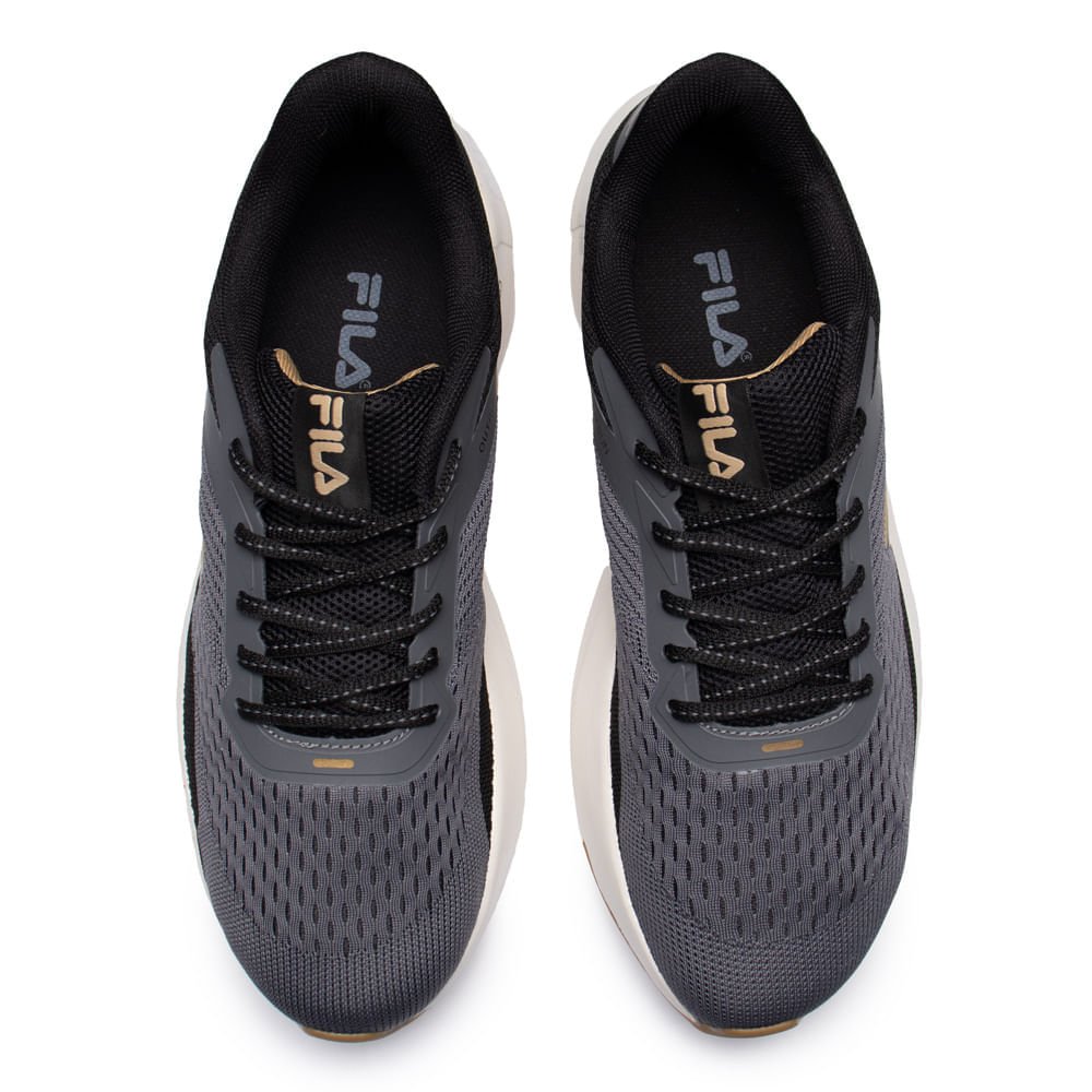 Tênis Masculino Fila Outrun Cinza/Preto Cinza 4