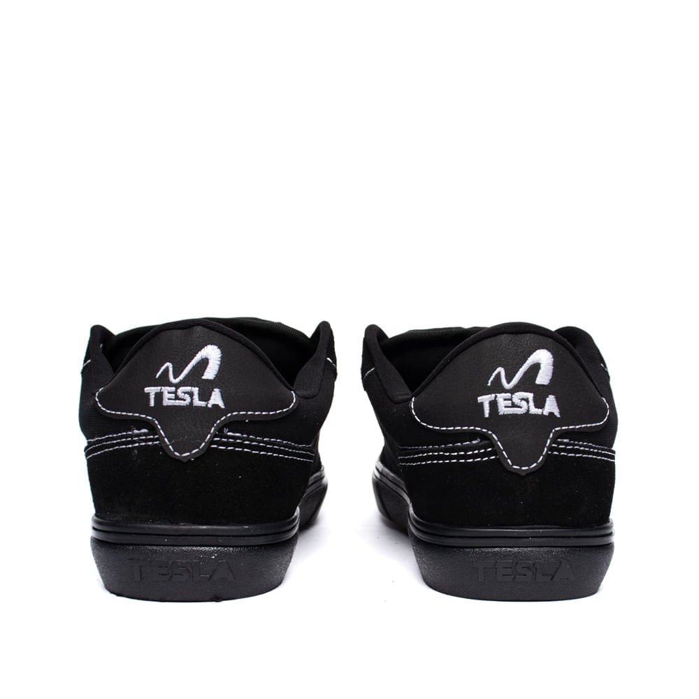 Tênis Masculino Tesla Flow Skate Preto Preto 3