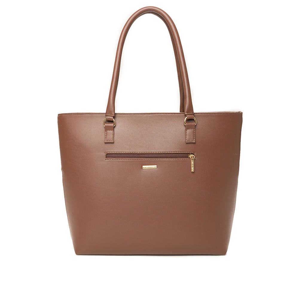 Bolsa Feminina Rafitthy Shopping Croco Grande Marrom Marrom 4