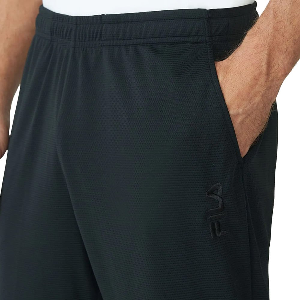 Calça Masculina Fila Flow Sport Preto Preto 3