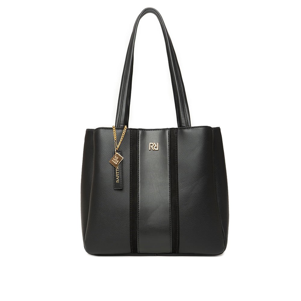 Bolsa Feminina Rafitthy Tote Shopper Grande Preto