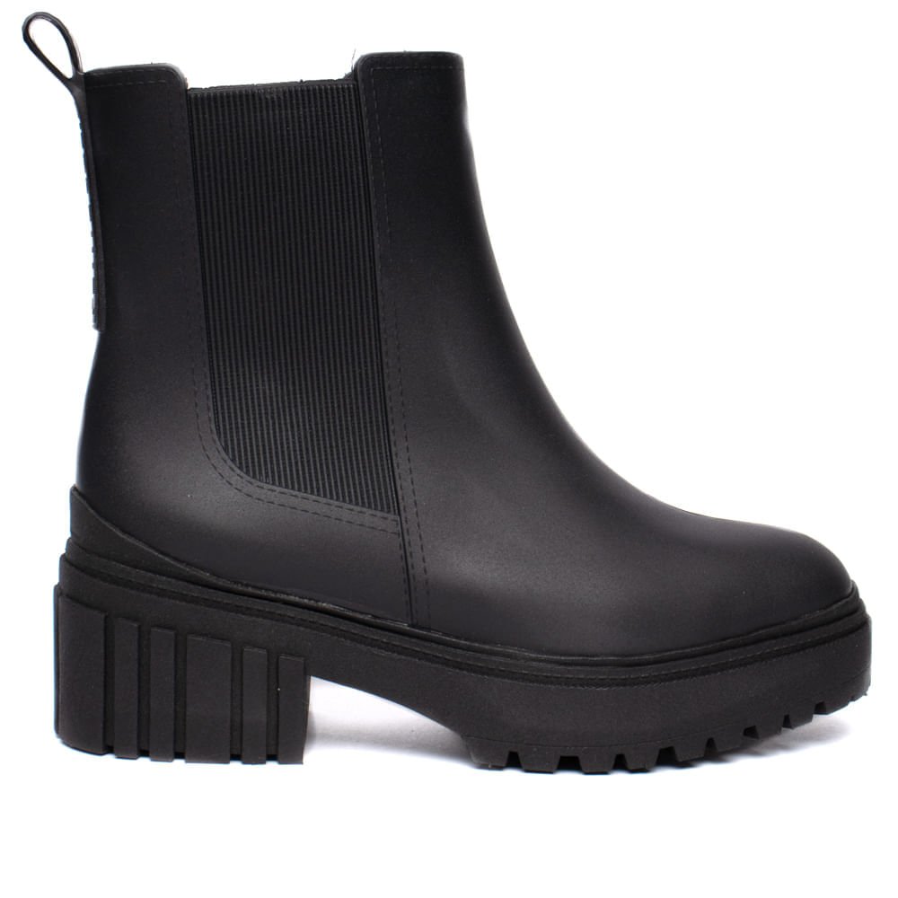 Bota Feminina Petite Jolie Chelsea Preto
