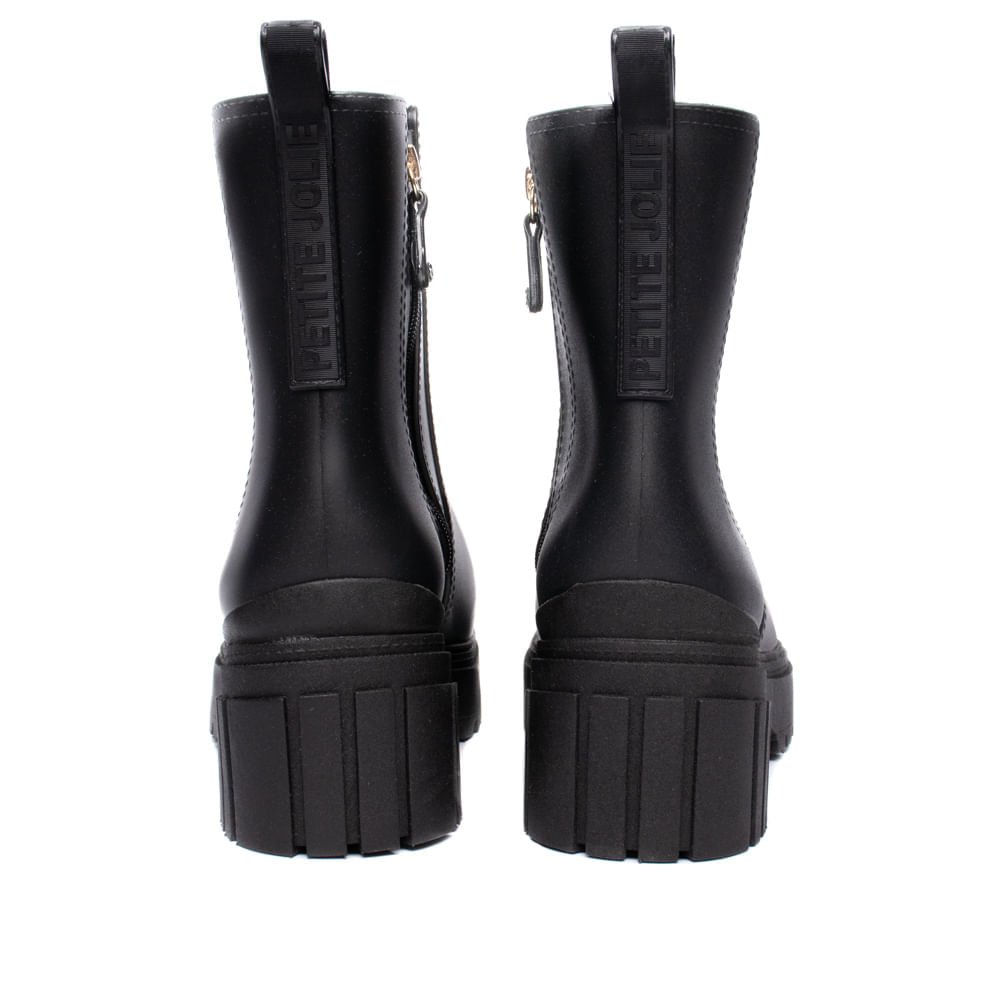Bota Feminina Petite Jolie Chelsea Preto Preto 3