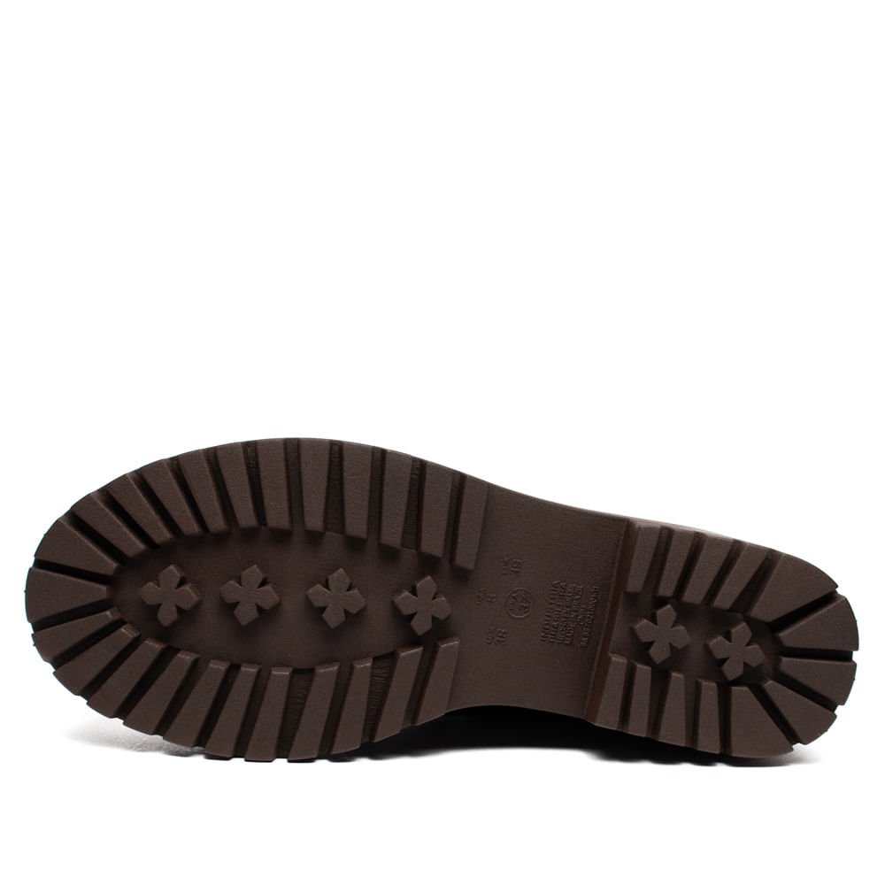 Bota Feminina Via Marte Biker Tratorada Marrom Marrom 2