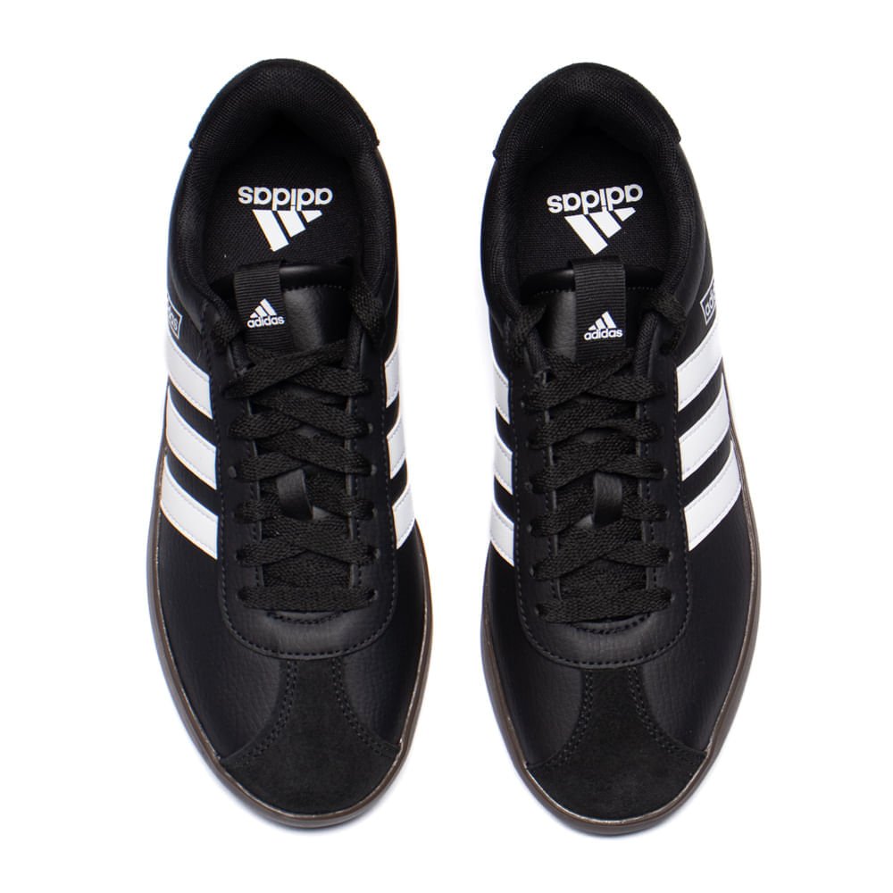 Tênis Feminino Adidas Vl Court 3.0 Low Preto Preto 4