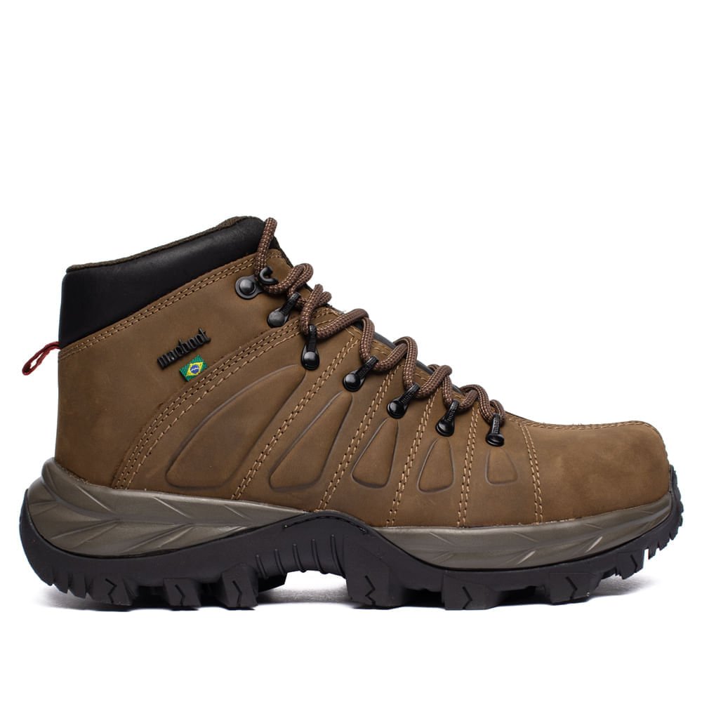 Bota Masculina Macboot Uirapuru Cano Alto Marrom