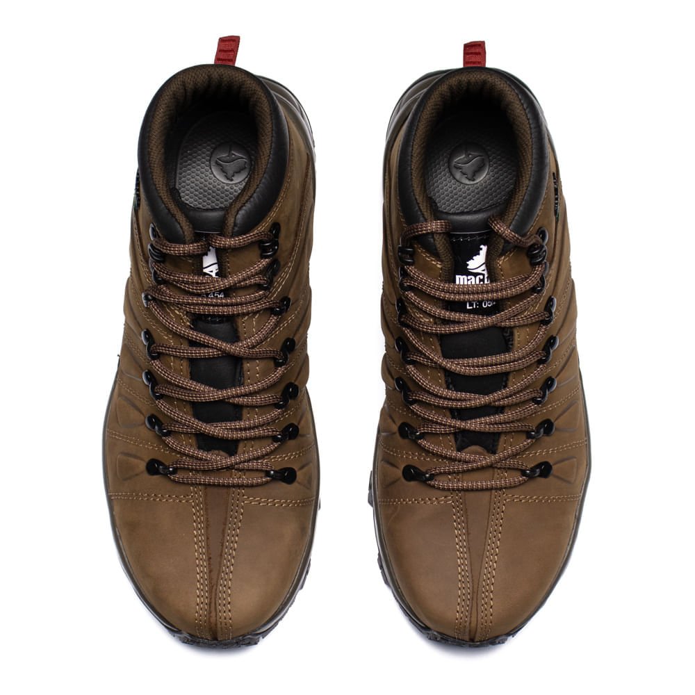 Bota Masculina Macboot Uirapuru Cano Alto Marrom Marrom 4
