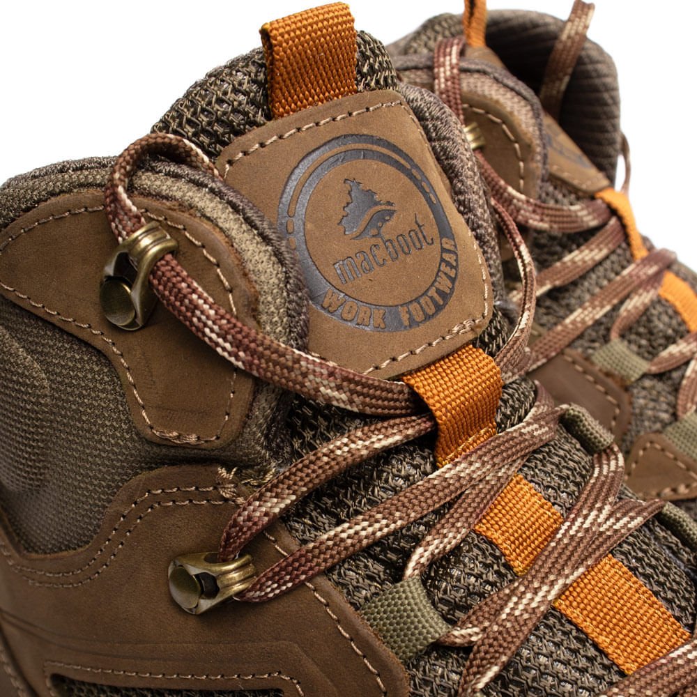 Bota Masculina Macboot Adventure Cano Alto Marrom Marrom 6