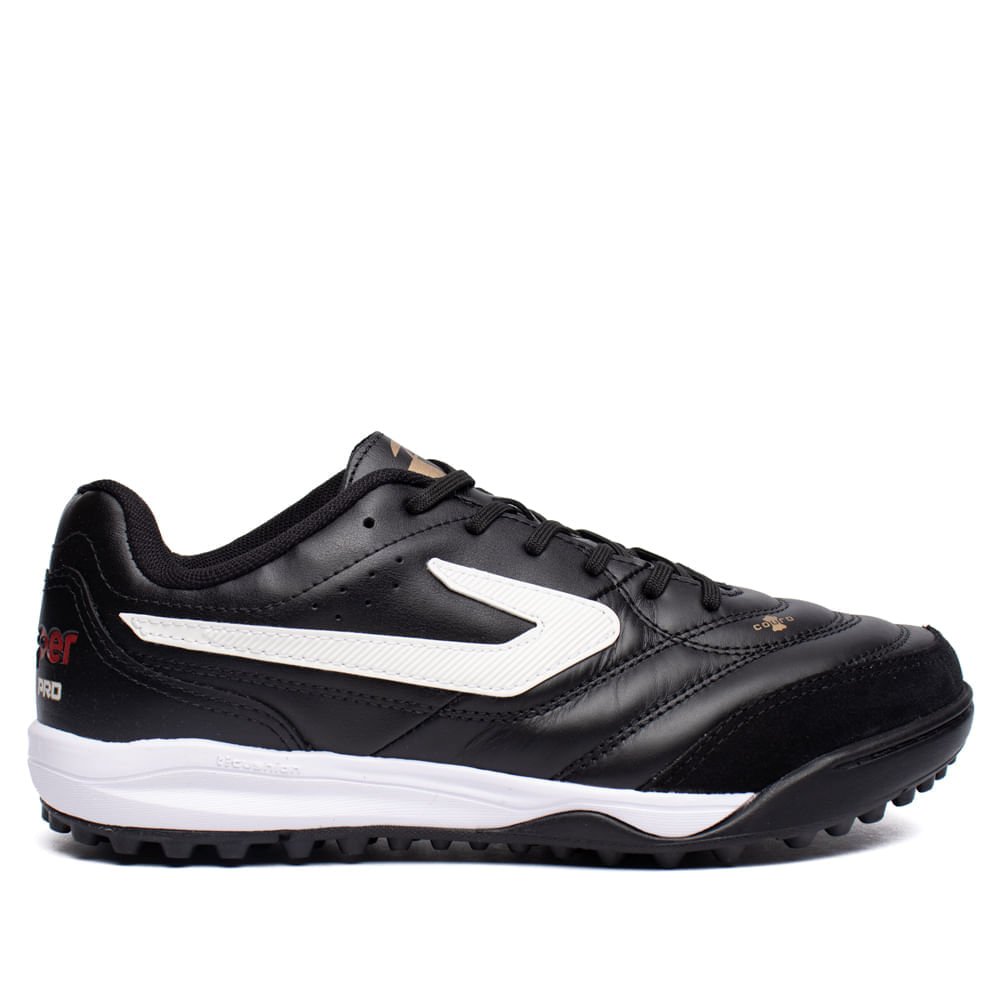 Chuteira Society Topper Maestro Pro Vi Preto/Branco Preto 1