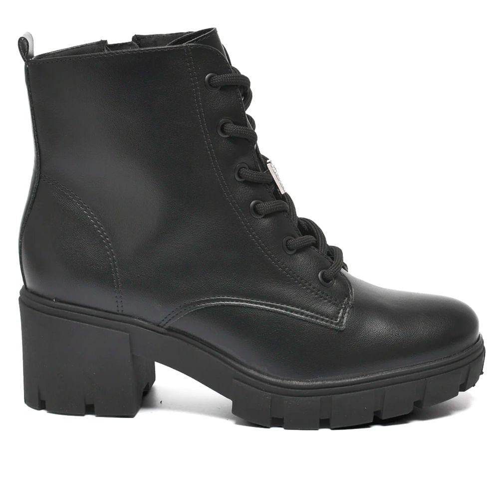 Coturno Feminino Via Marte Napa Montana Preto