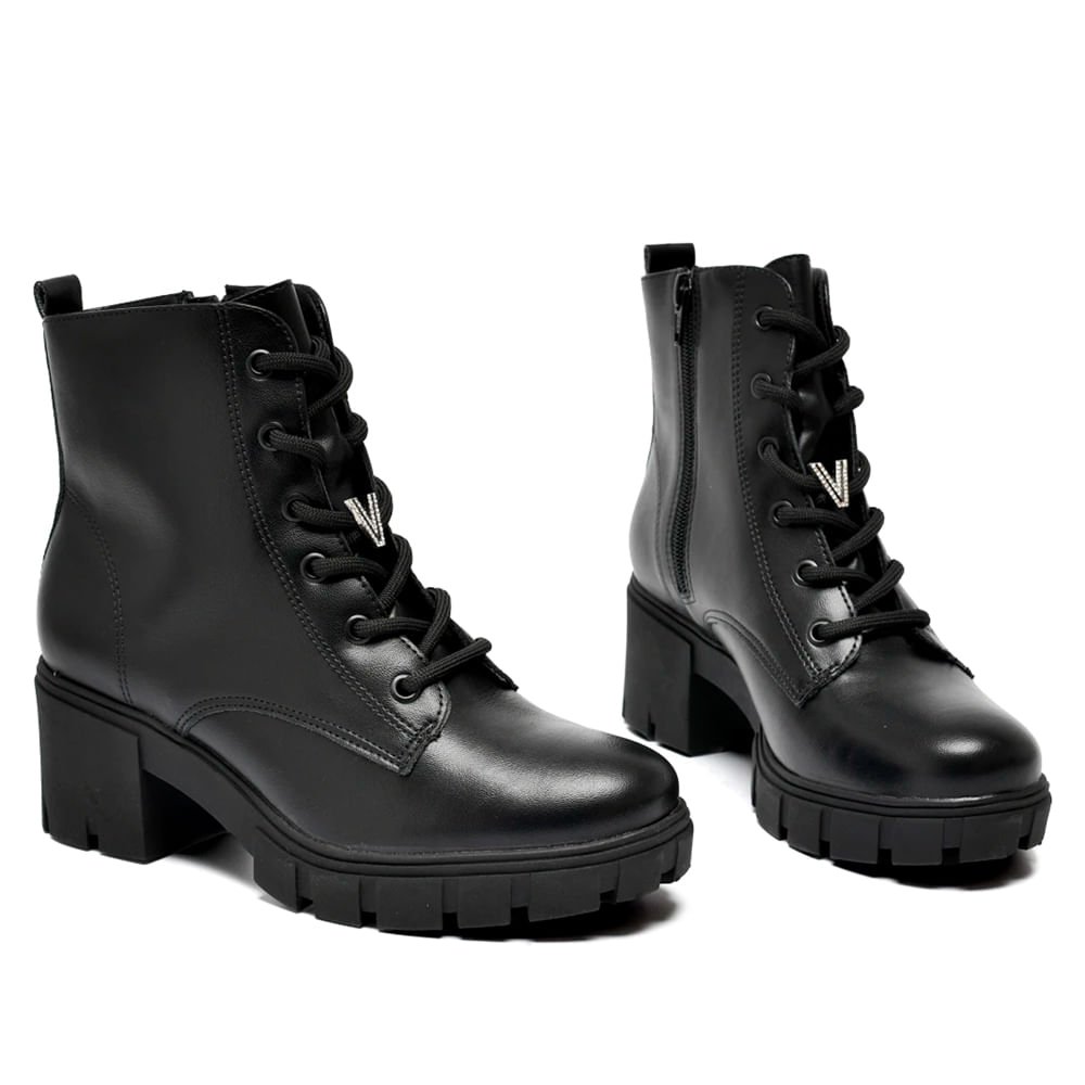 Coturno Feminino Via Marte Napa Montana Preto Preto 3