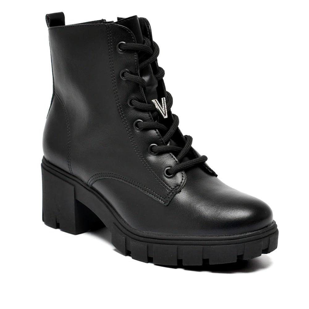 Coturno Feminino Via Marte Napa Montana Preto Preto 4
